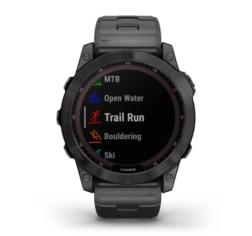 Zegarek GARMIN FENIX 7X SAPPHIRE SOLAR 010-02541-27 SMARTWATCH TYTANOWO SZARY (0100254127) DODATKOWY PASEK W ZESTAWIE