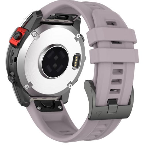 Fioletowy pasek silikonowy (zamiennik) do zegarka GARMIN 20 mm