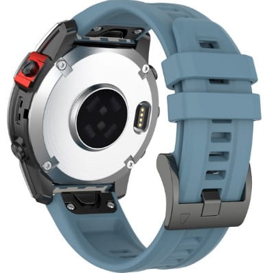 Niebieski pasek silikonowy (zamiennik) do zegarka GARMIN 22 mm