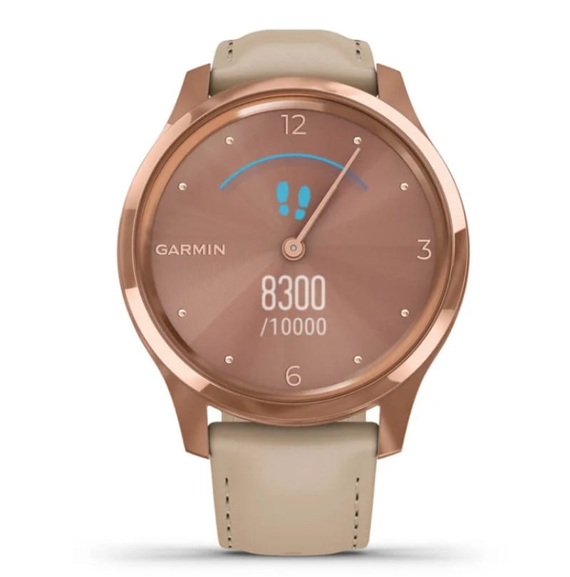 Zegarek GARMIN VIVOMOVE 010-02241-21 SMARTWATCH KOPERTA Z STALI Z PVD 0100224121
