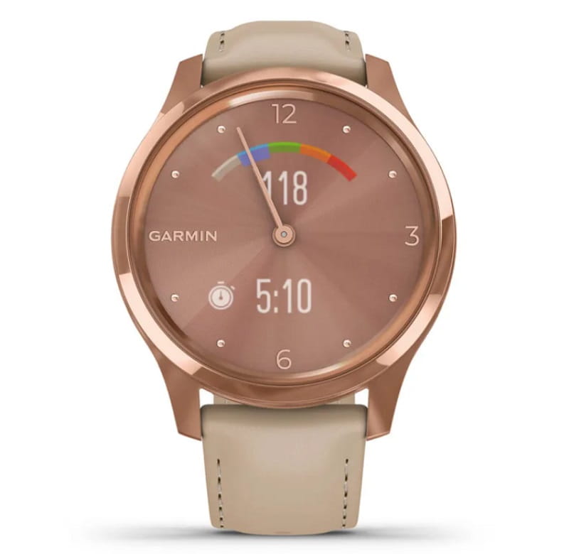 Zegarek GARMIN VIVOMOVE 010-02241-21 SMARTWATCH KOPERTA Z STALI Z PVD 0100224121