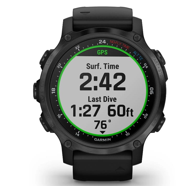 Zegarek GARMIN DESCENT MK2S 010-02403-04 SMARTWATCH KOMPUTER NURKOWY 0100240304 DODATKOWY PASEK EXTRA LONG W ZESTAWIE