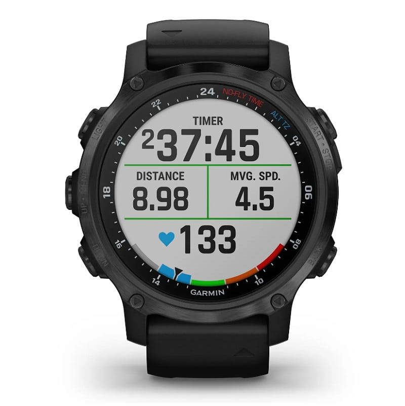 Zegarek GARMIN DESCENT MK2S 010-02403-04 SMARTWATCH KOMPUTER NURKOWY 0100240304 DODATKOWY PASEK EXTRA LONG W ZESTAWIE
