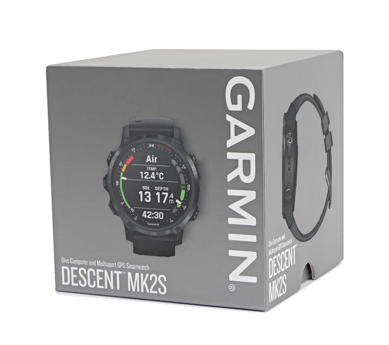 Zegarek GARMIN DESCENT MK2S 010-02403-04 SMARTWATCH KOMPUTER NURKOWY 0100240304 DODATKOWY PASEK EXTRA LONG W ZESTAWIE
