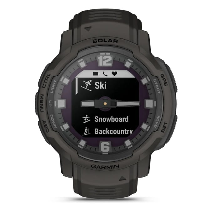 Zegarek GARMIN INSTINCT CROSSOVER 010-02730-01 SOLAR SMARTWATCH 0100273001