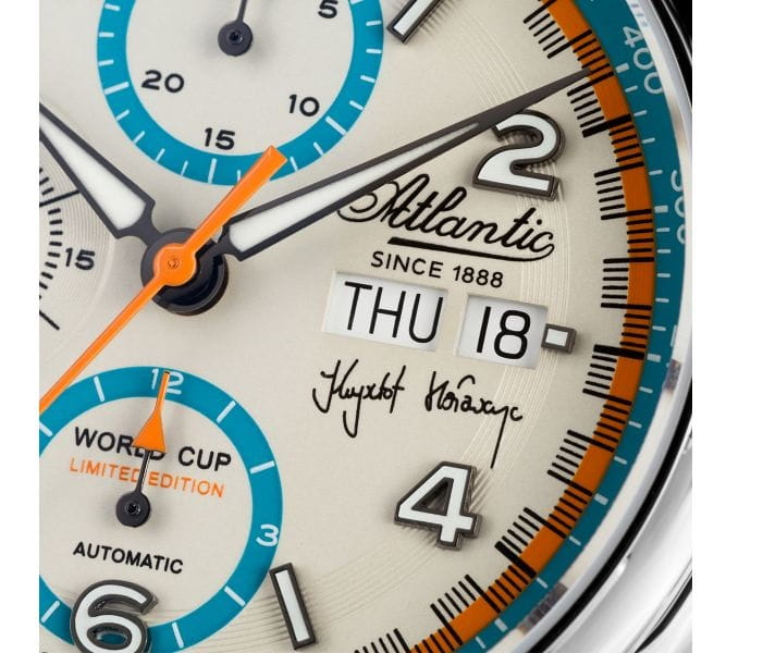 Zegarek Atlantic 55858.41.29LE WORLDMASTER WORLD CUP Krzysztof Hołowczyc  558584129LE