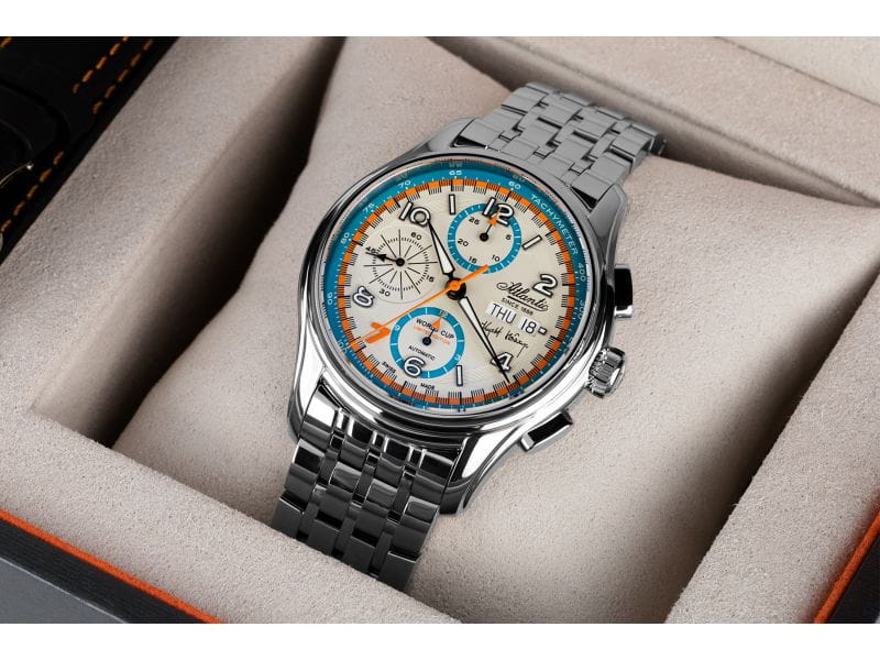 Zegarek Atlantic 55858.41.29LE WORLDMASTER WORLD CUP Krzysztof Hołowczyc  558584129LE