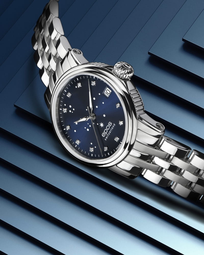 Zegarek Epos 4390 North Star Diamonds 4390.152.20.96.30 (4390152209630)