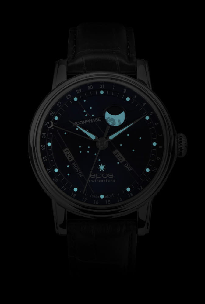 Zegarek Epos Oeuvre D'Art North Star 3439.322.20.16.25 (3439322201625)