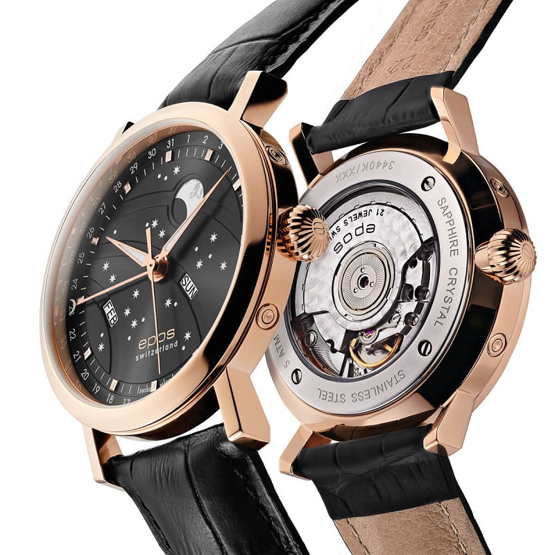 Zegarek Epos Oeuvre D'Art 3440 Big Moon 3440.322.24.14.25 (3440322241425)