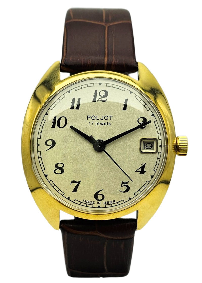 Odrestaurowany męski radziecki POLJOT - Oryginał - stan idealny