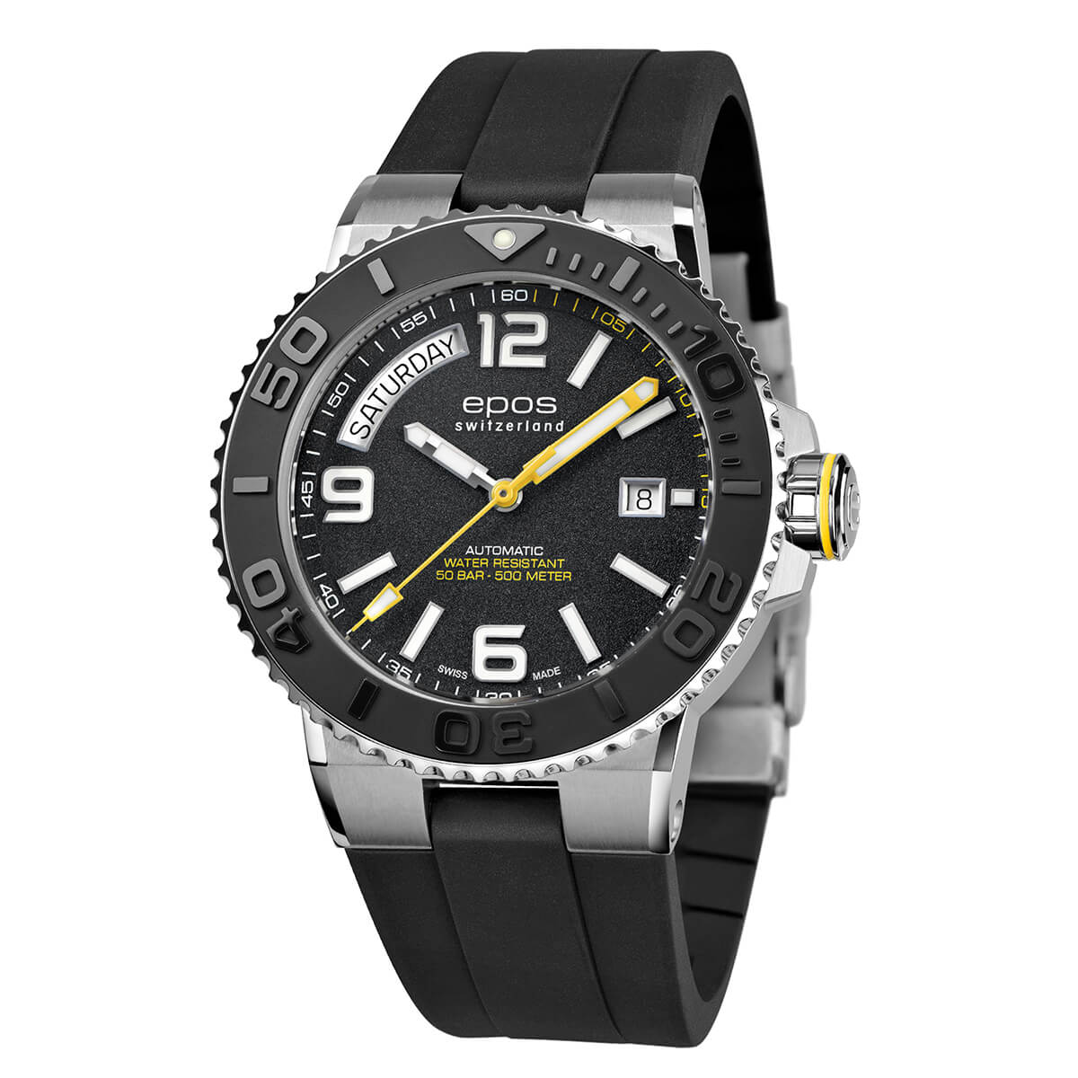 Zegarek Epos Sportive 3441 Diver Day Date 3441.142.20.95.55 (3441142209555)