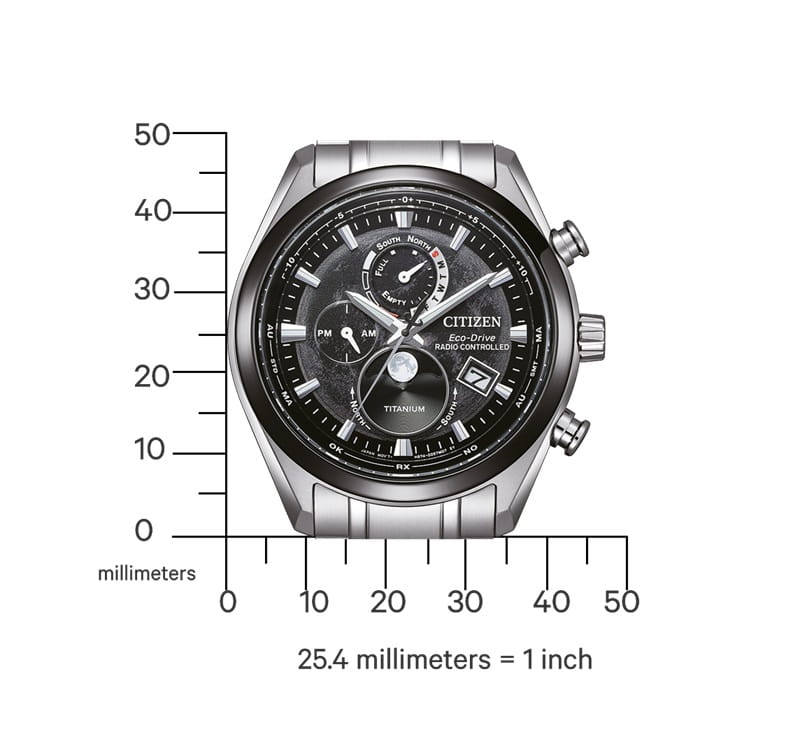 Zegarek Citizen Tsuki-yomi Titanium BY1018-80E (BY101880E)