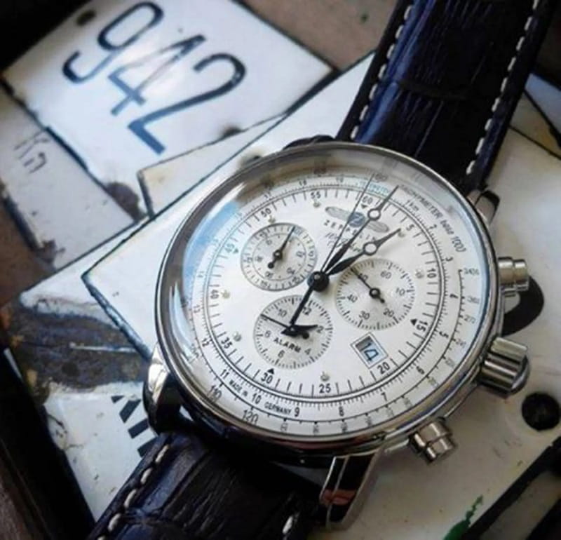 Zegarek  ZEPPELIN 100 JAHRE 7680-1 (76801)