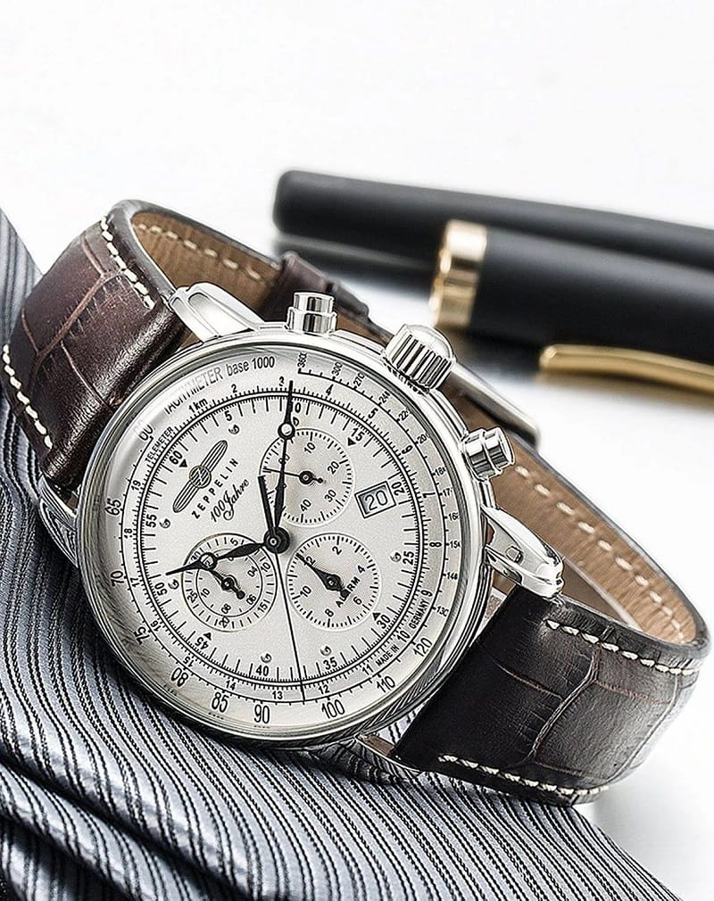 Zegarek  ZEPPELIN 100 JAHRE 7680-1 (76801)