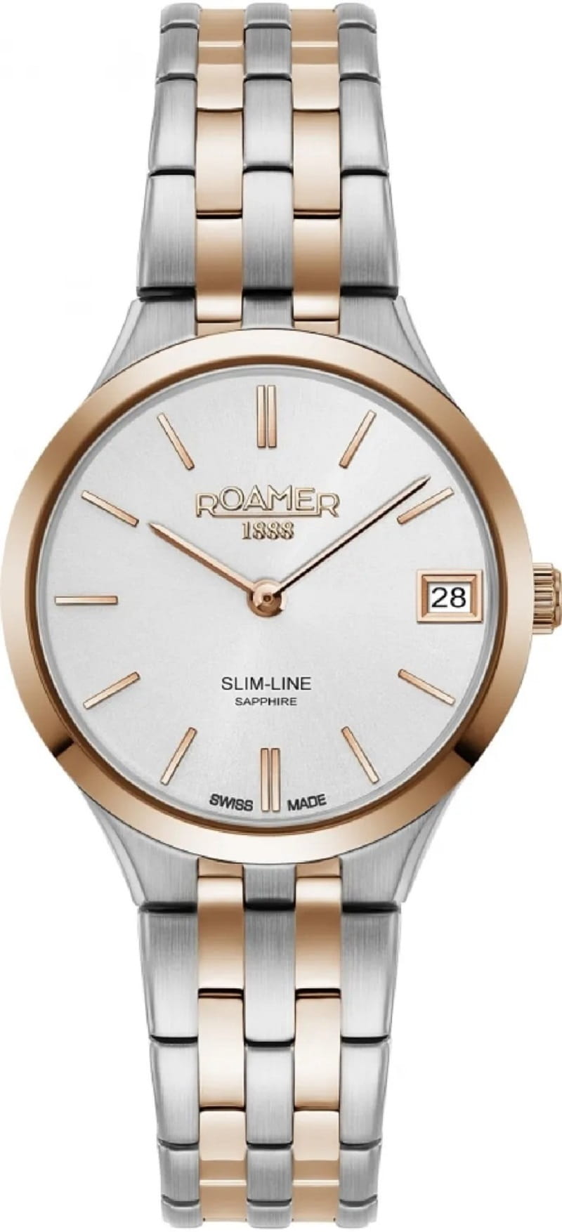Zegarek ROAMER SLIM-LINE CLASSIC LADIES 512857.49.15.20 (512857491520)