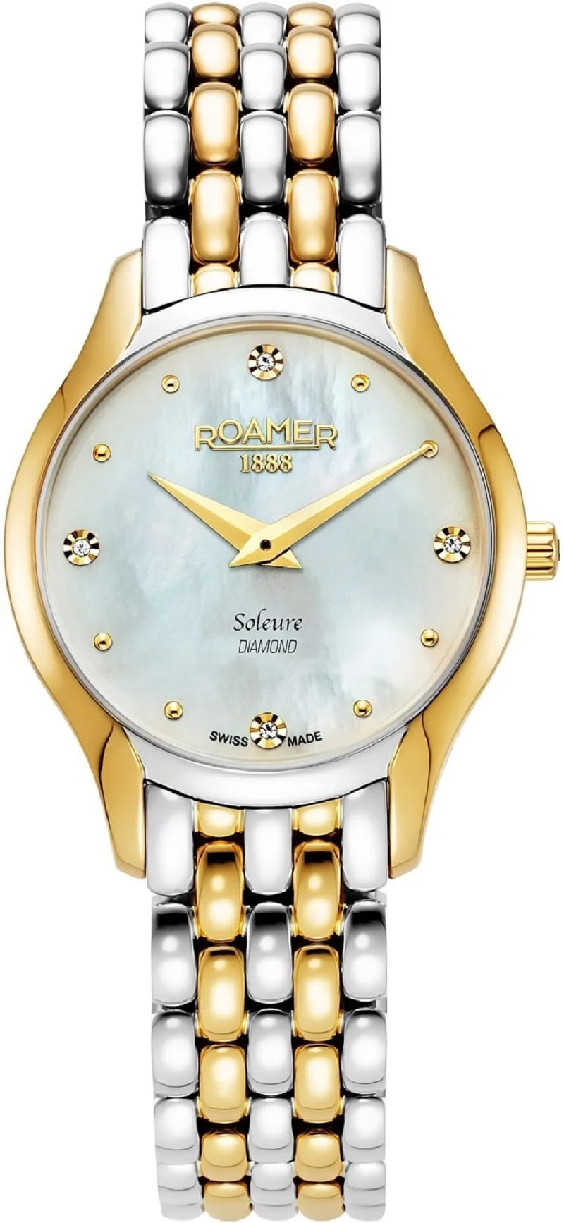 Zegarek ROAMER SOLEURE DIAMOND 547857.47.25.50 (547857472550)