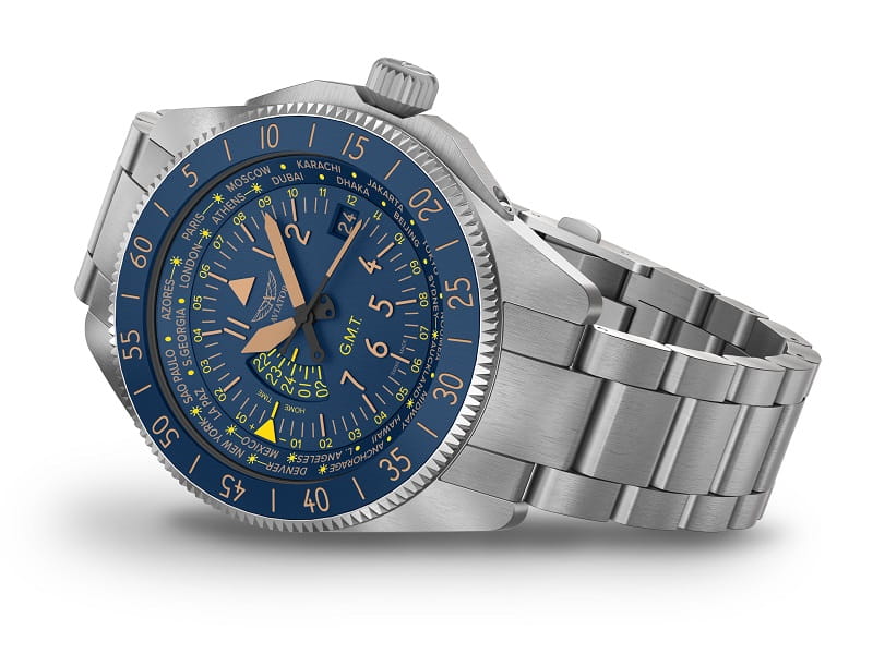 Zegarek Aviator Airacobra GMT V.1.37.0.304.5 (V13703045)