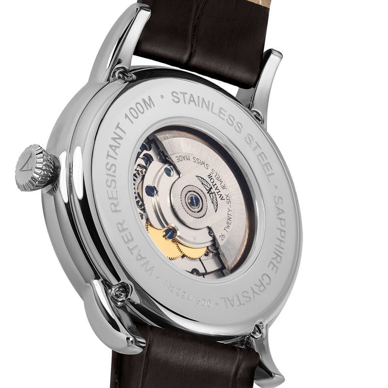 Zegarek Aviator Douglas Day Date V.3.20.0.141.4 (V32001414)