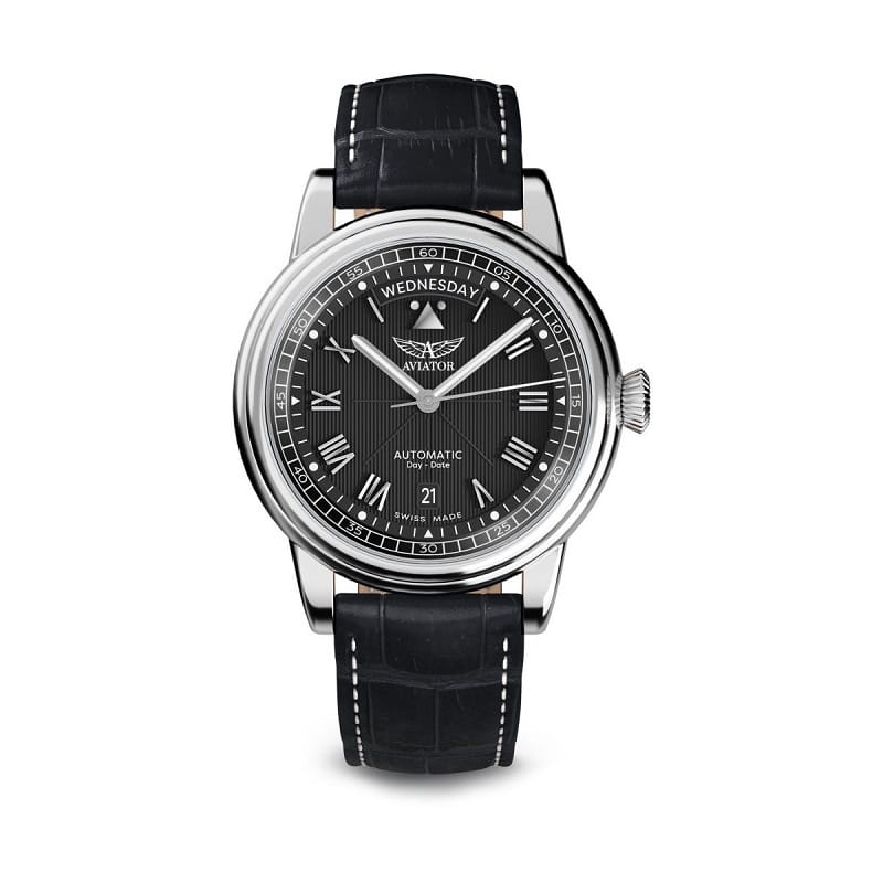 Zegarek Aviator Douglas Day Date 41 Automatic LIMITED EDITION V.3.35.0.274.4 (V33502744)