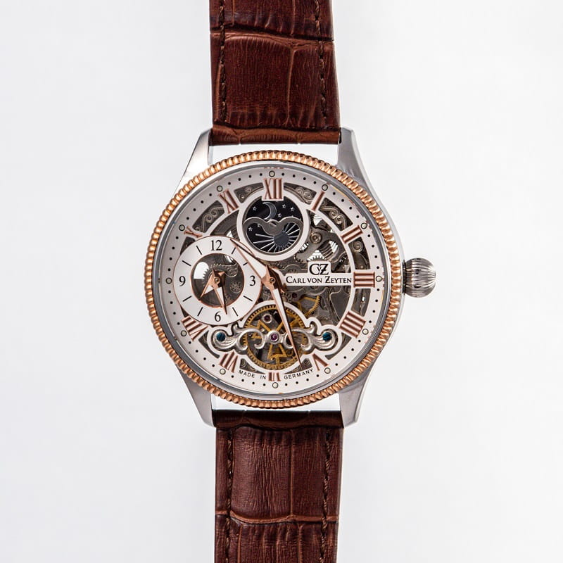 Zegarek Carl von Zeyten Kirnbach Skeleton Automatic CVZ0034RWHS