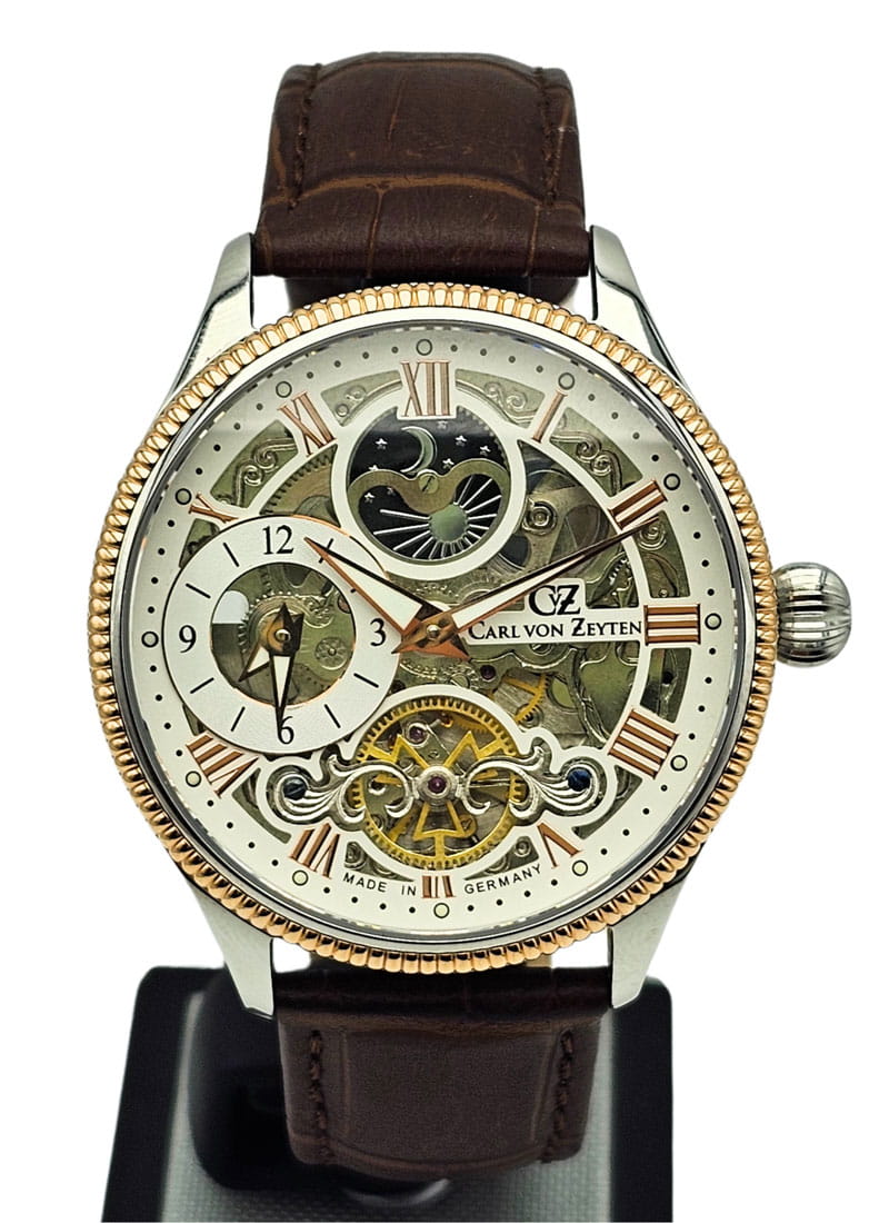 Zegarek Carl von Zeyten Kirnbach Skeleton Automatic CVZ0034RWHS