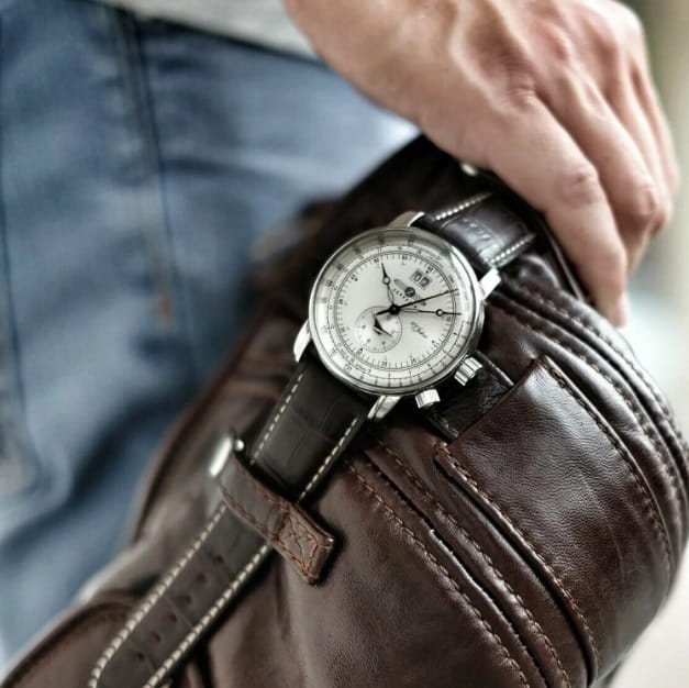 Zegarek Zeppelin 100 Jahre 7640-1 (76401)