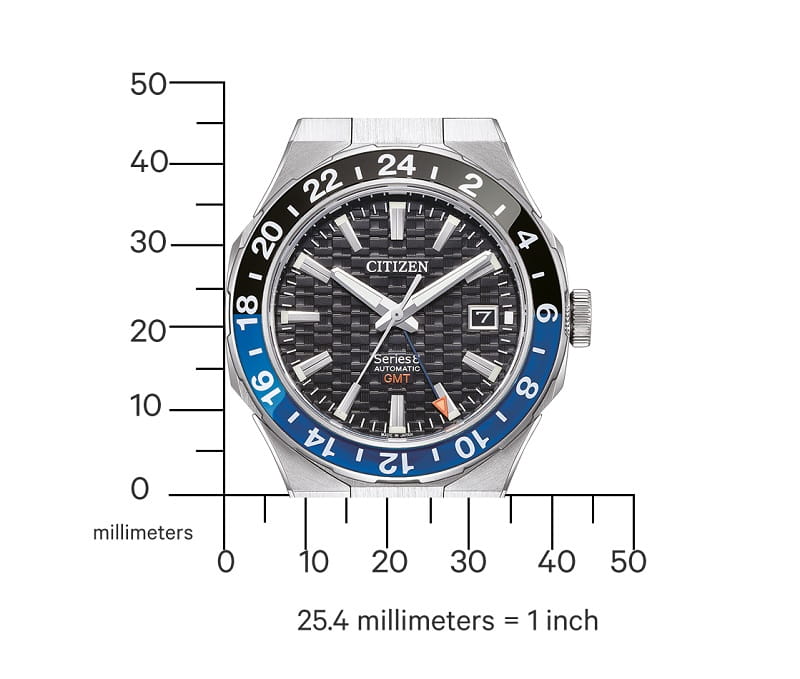 Zegarek Citizen Series 8 Automatic GMT NB6031-56E (NB603156E)