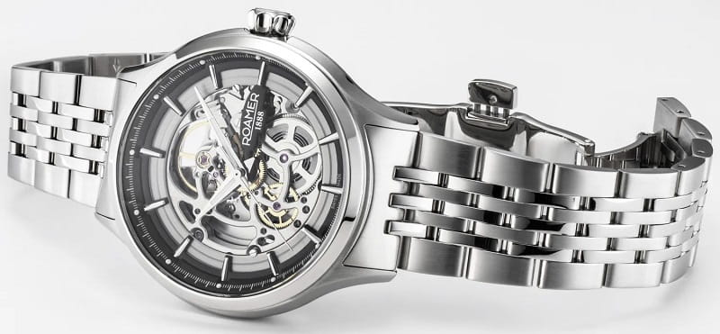 Zegarek ROAMER COMPETENCE SKELETON IV 101984.41.45.10 (101984414510)