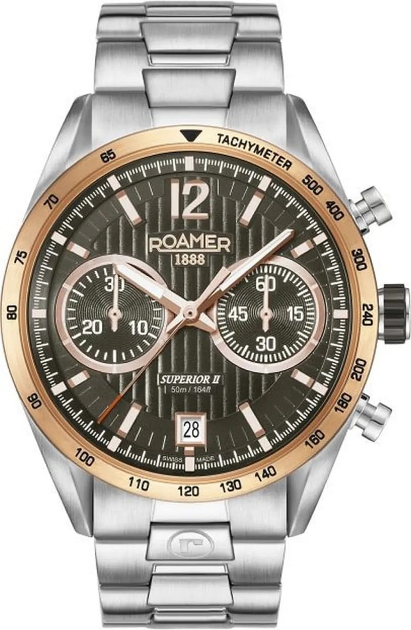 Zegarek ROAMER SUPERIOR CHRONO II 510902.49.64.50 (510902496450)