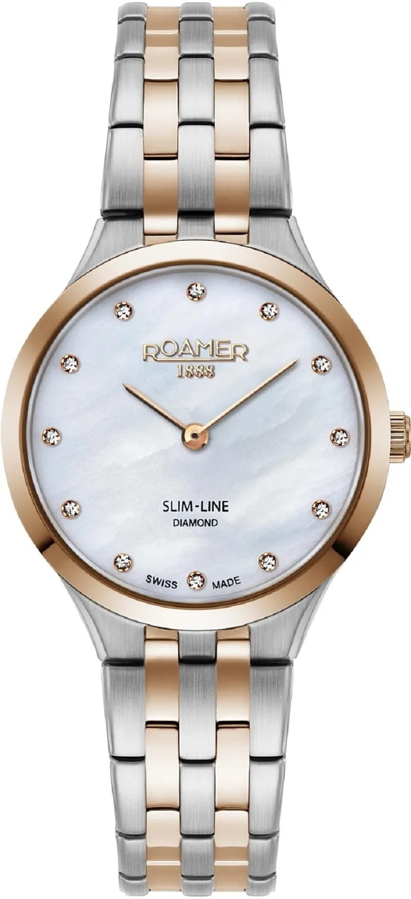 Zegarek ROAMER SLIM-LINE DIAMOND 512847.49.89.20(512847498920)