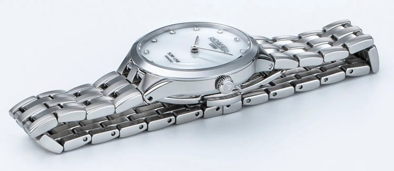 Zegarek ROAMER SLIM-LINE DIAMOND 512847.41.89.20 (512847418920)