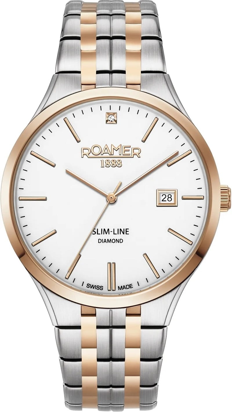 Zegarek ROAMER SLIM-LINE 864833.49.25.50 (864833492550)