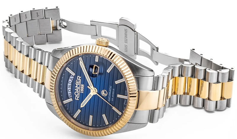 Zegarek ROAMER PRIMELINE DAYDATE II 981666.47.45.50 (981666474550)