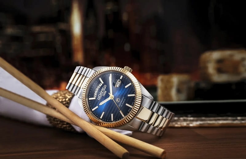 Zegarek ROAMER PRIMELINE DAYDATE II 981666.47.45.50 (981666474550)