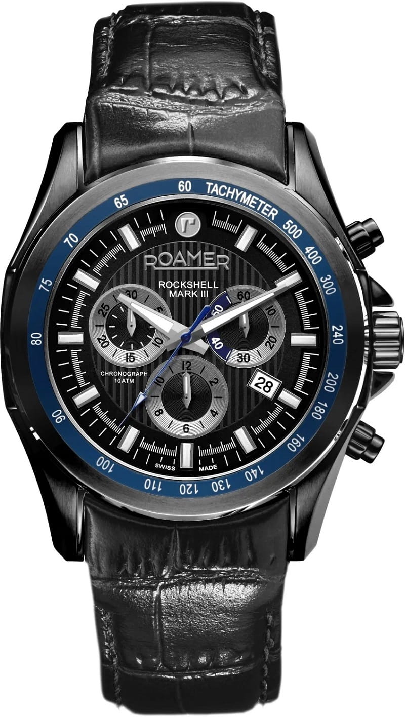 Zegarek ROAMER ROCKSHELL MARK III CHRONO 220837.45.85.05 (220837458505)