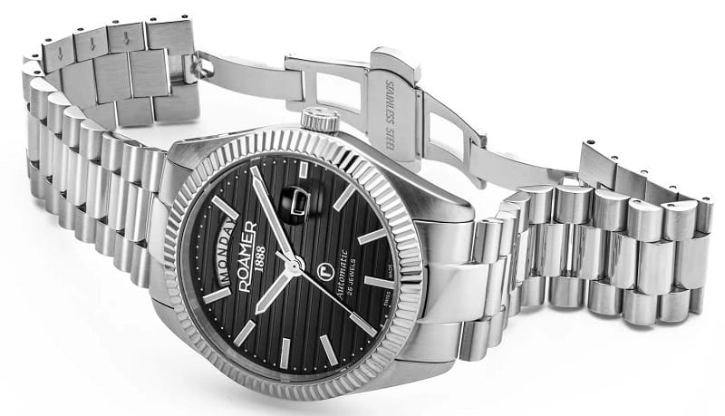 Zegarek ROAMER PRIMELINE DAYDATE II 981666.41.85.50 (981666418550)
