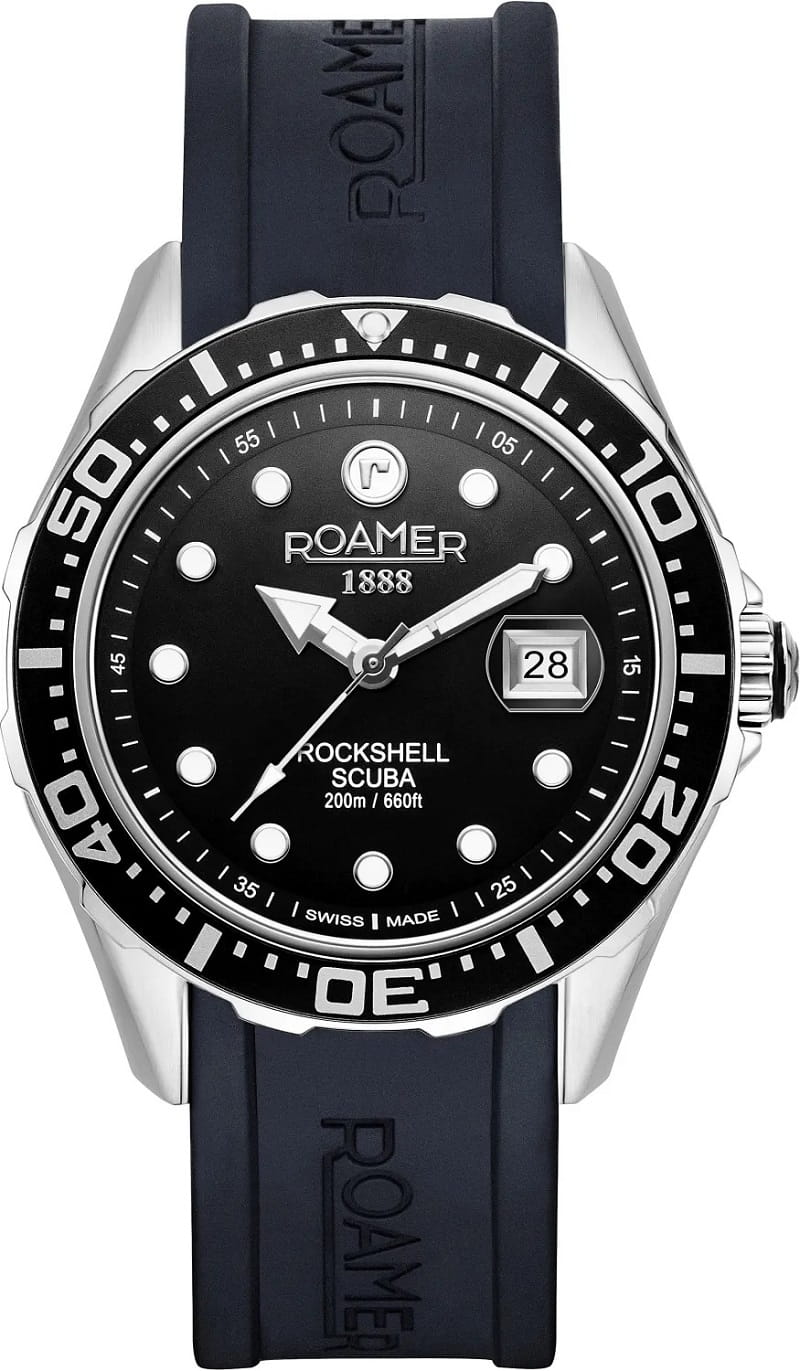 Zegarek ROAMER ROCKSHELL MARK III SCUBA 867833.41.85.02 (867833418502)