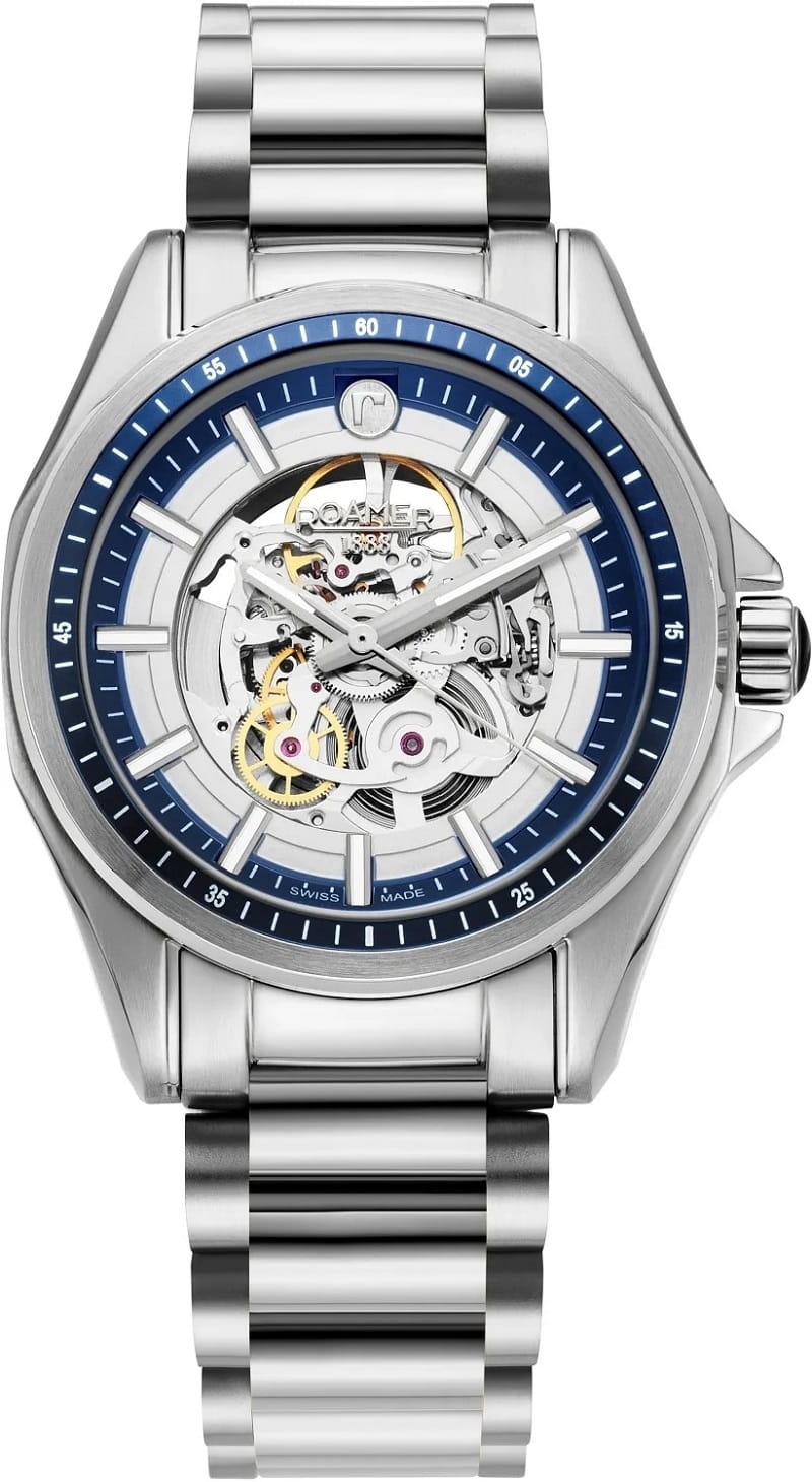 Zegarek ROAMER ROCKSHELL MARK III SKELETON 220984.41.45.20 (220984414520)
