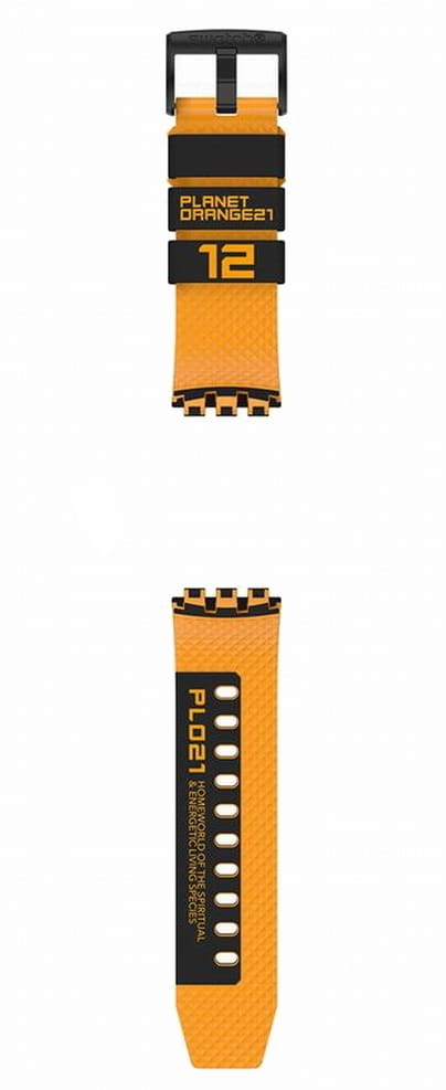 Pasek Swatch ASB01B127 Planet Orange 12 do kolekcji Big Bold SB01B127