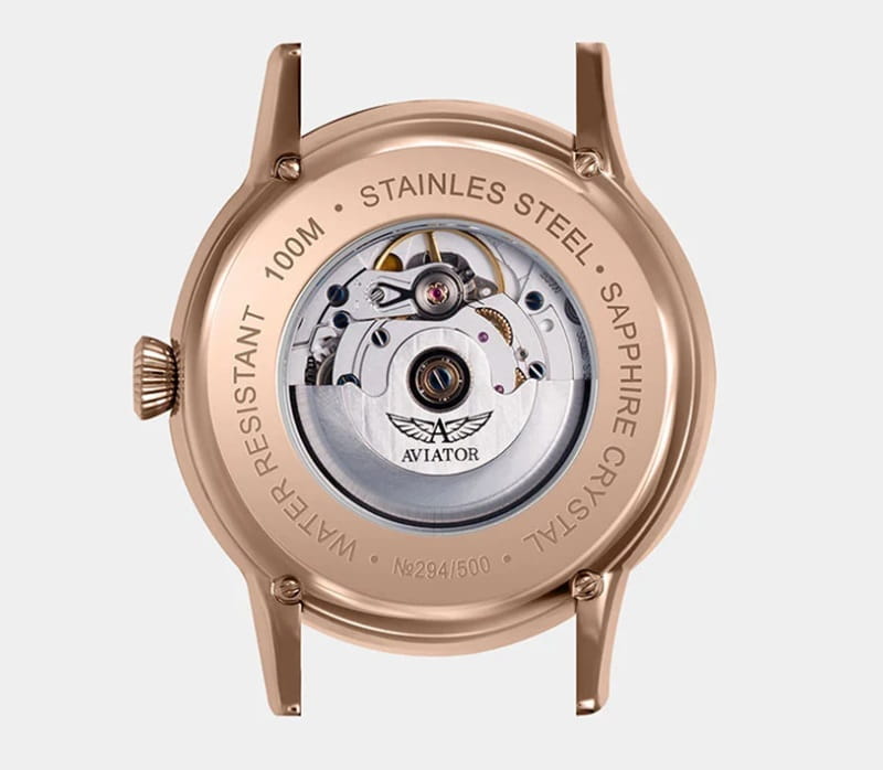 Zegarek Aviator Douglas Day Date V.3.20.2.146.4 (V32021464)