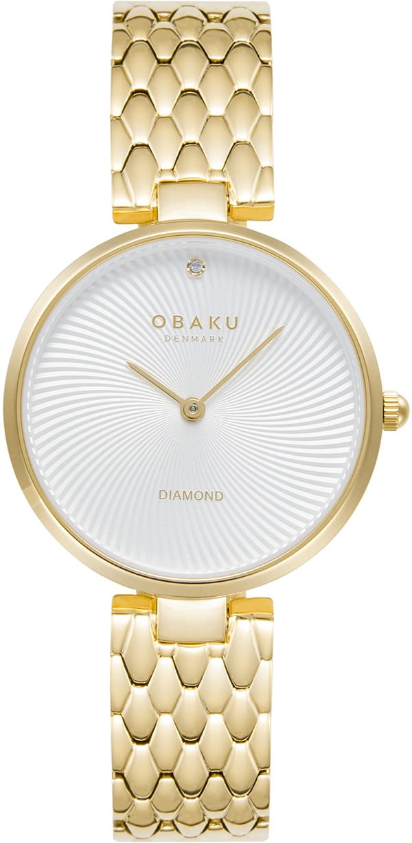 Zegarek Obaku Denmark Diamond V256LXGISG