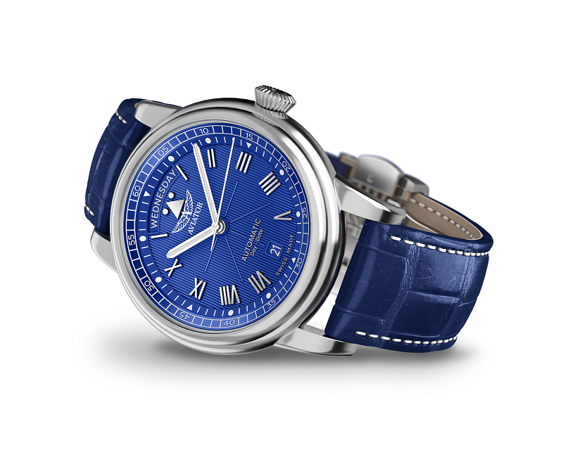 Zegarek Aviator Douglas Day Date 41 Automatic LIMITED EDITION V.3.35.0.276.4 (V33502764)