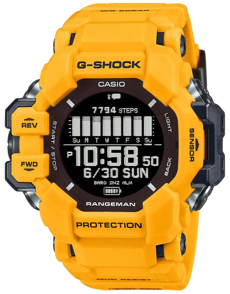 Zegarek Casio G-SHOCK MASTER OF G PREMIUM LAND RANGEMAN GPR-H1000-9ER (GPRH10009ER)