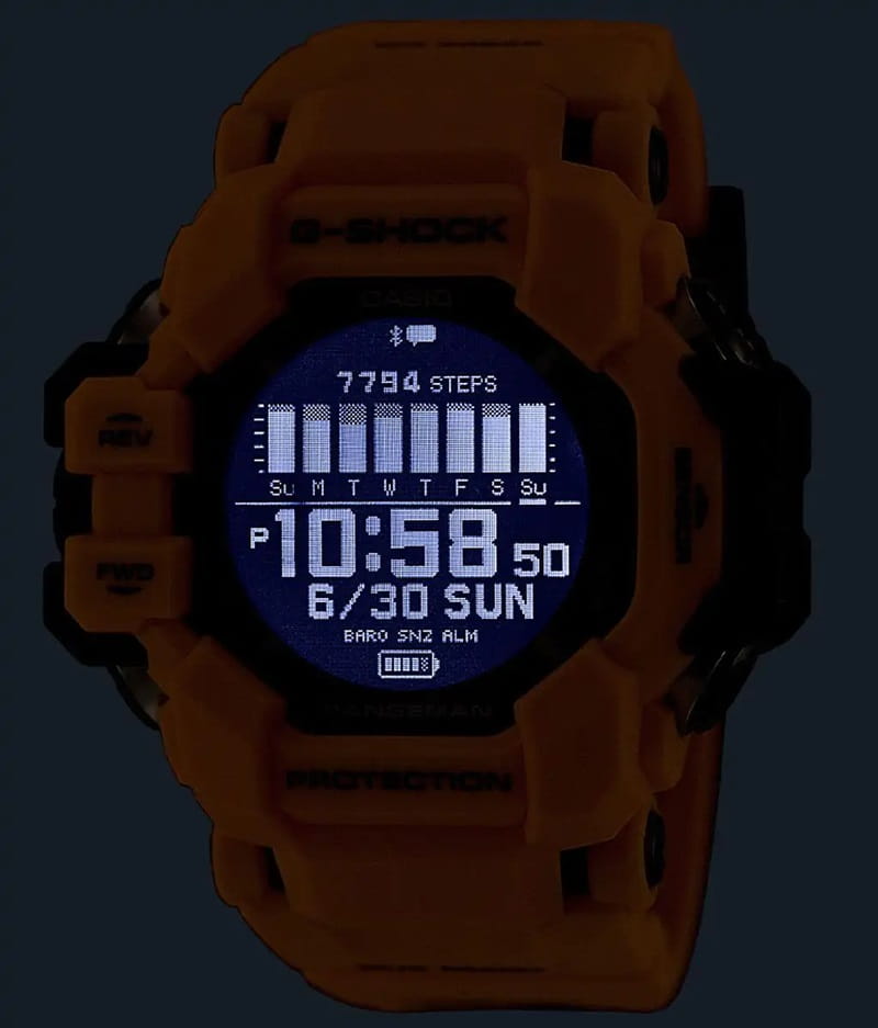 Zegarek Casio G-SHOCK MASTER OF G PREMIUM LAND RANGEMAN GPR-H1000-9ER (GPRH10009ER)
