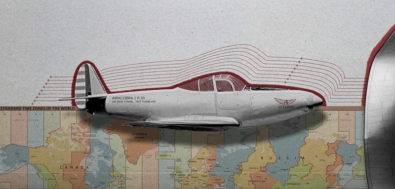 Zegarek Aviator Airacobra GMT V.1.37.0.307.5 (V13703075)