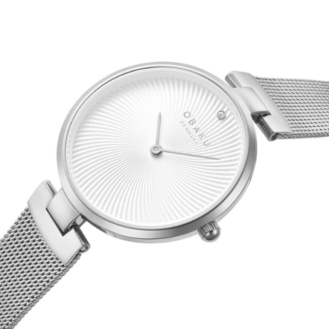 Zegarek Obaku Denmark Diamant - Steel V256LXCIMC