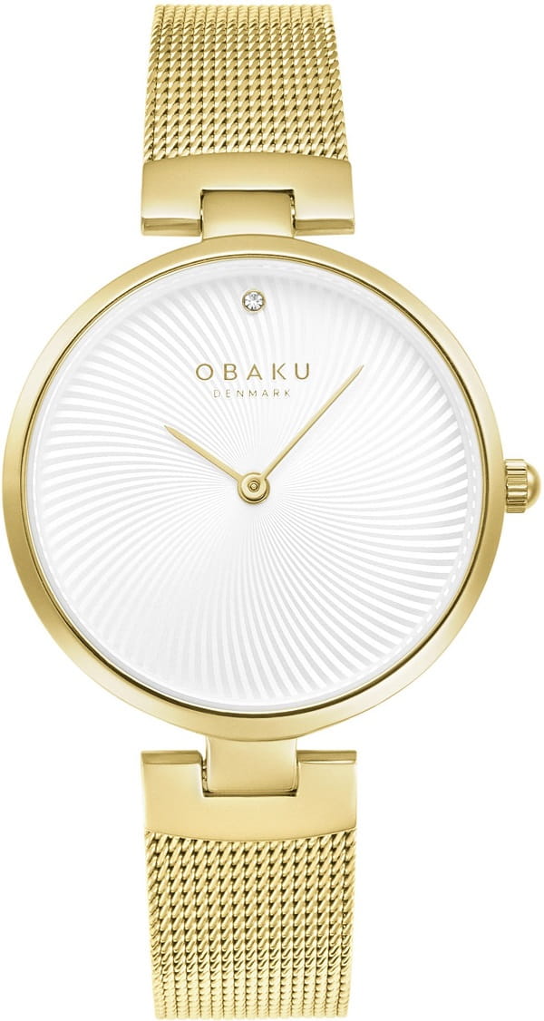 Zegarek Obaku Denmark Diamant - Steel V256LXGIMG