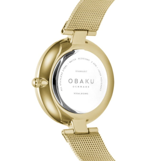 Zegarek Obaku Denmark Diamant - Steel V256LXGIMG