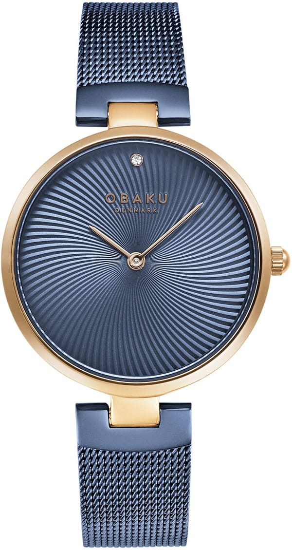 Zegarek Obaku Denmark Diamant - Steel V256LXVLML